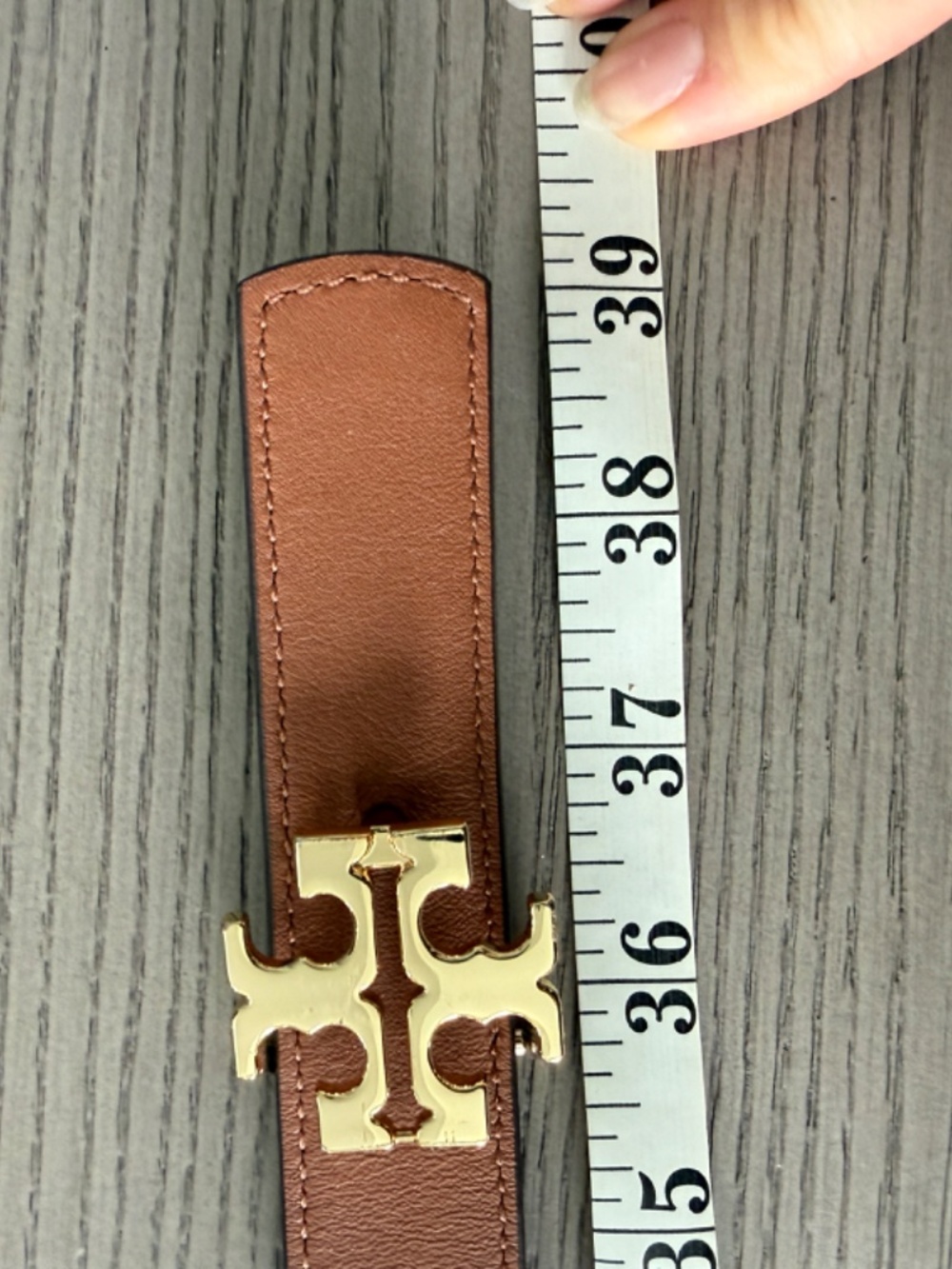 Tory Burch Reversible Black/Cognac Belt - NWOT - Picture 4 of 5